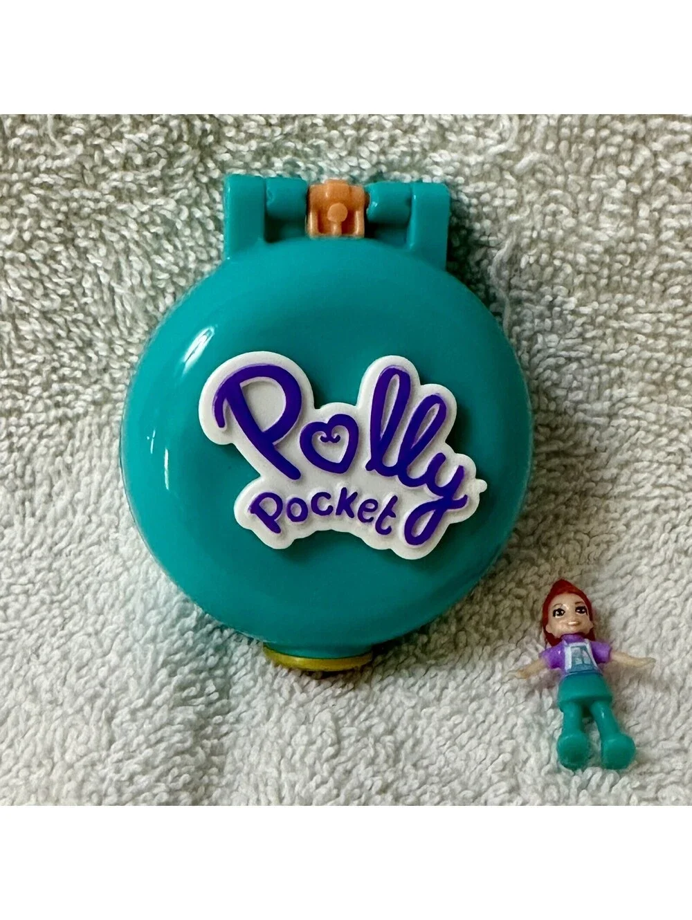 2019 Polly Pocket Micro Lila Doll Miniature BBQ Playset Locket Toy